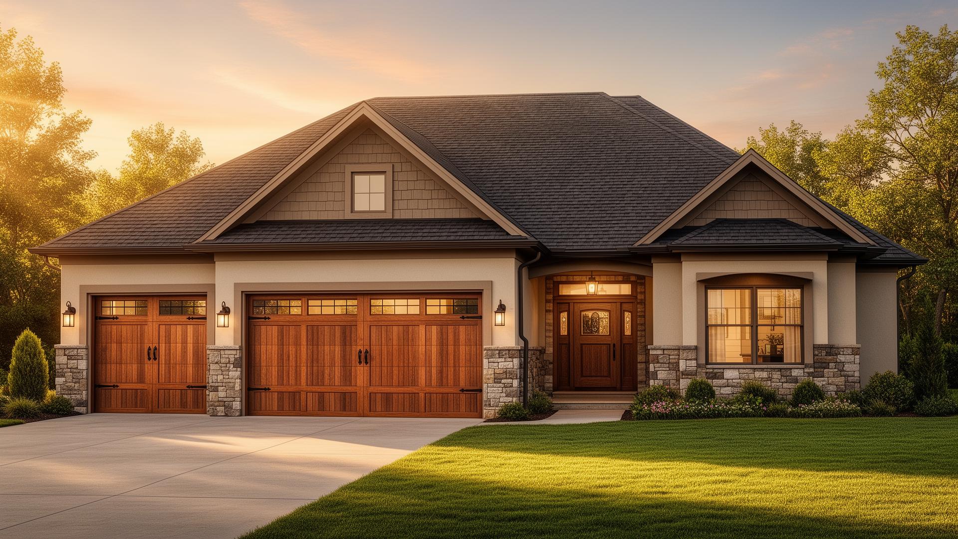 Premium garage door installation